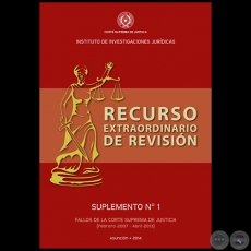 RECURSO EXTRAORDINARIO DE REVISIN - Suplemento N1 - Ao 2014